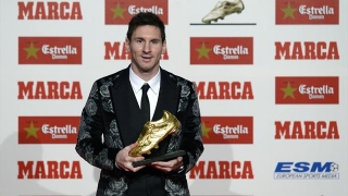 Messi “Qızıl buts”ı aldı
